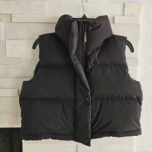 Lululemon Wunder Puff Super-Cropped Vest Black 2